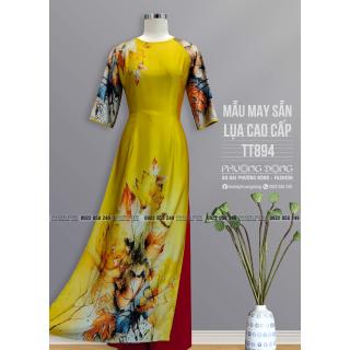 Áo Dài Truyền Thống Lụa Cao Cấp TT894